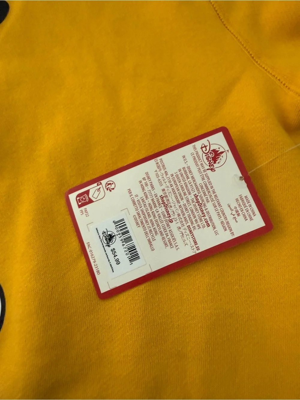 NEW Disneyland ResortClassic Mickey Mouse Crewneck Sweatshirt Adult Size Large - Picture 4 of 6
